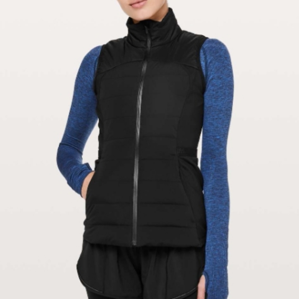 lululemon athletica Black Puffer Vest